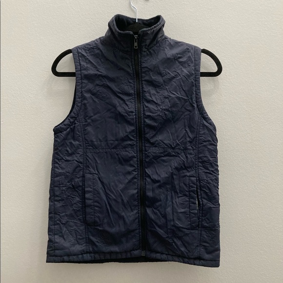 Navy Blue Puffer Vest - Picture 1 of 4